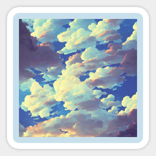 Majestic Skies Sticker